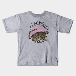 Paleontology- Join the Club! Kids T-Shirt